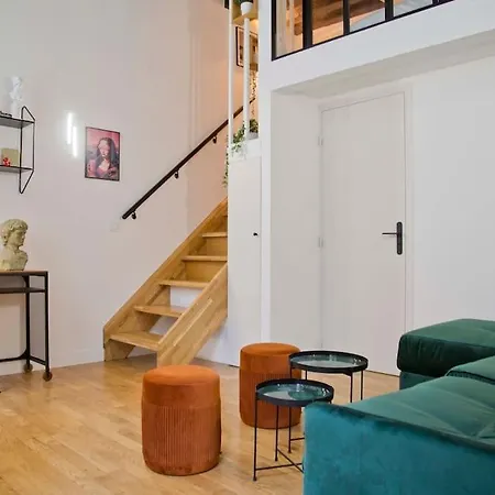 Gabrielle - Authentic Loft Saint-germain Luxembourg Courtyard Appartamento Parigi