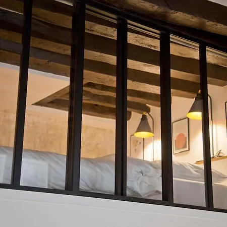 Apartment Gabrielle - Authentic Loft Saint-germain Luxembourg Courtyard Paris