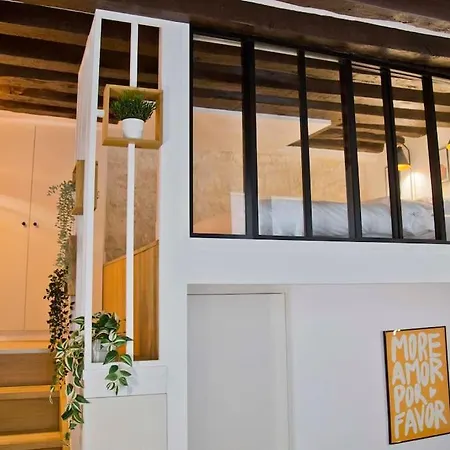 Appartamento Gabrielle - Authentic Loft Saint-germain Luxembourg Courtyard